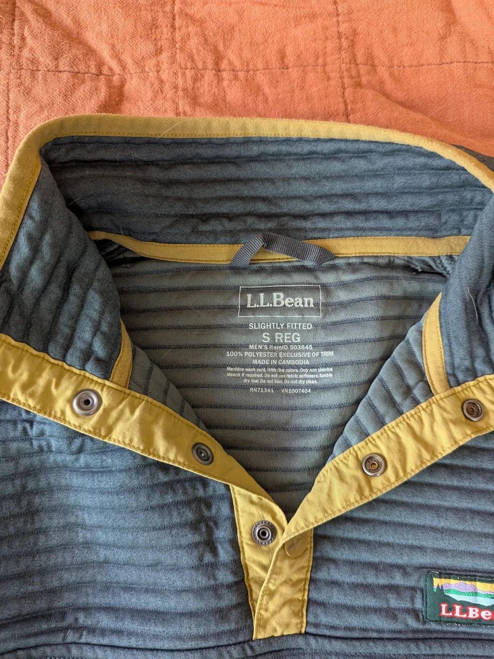 L.L. Bean lightweight quilted