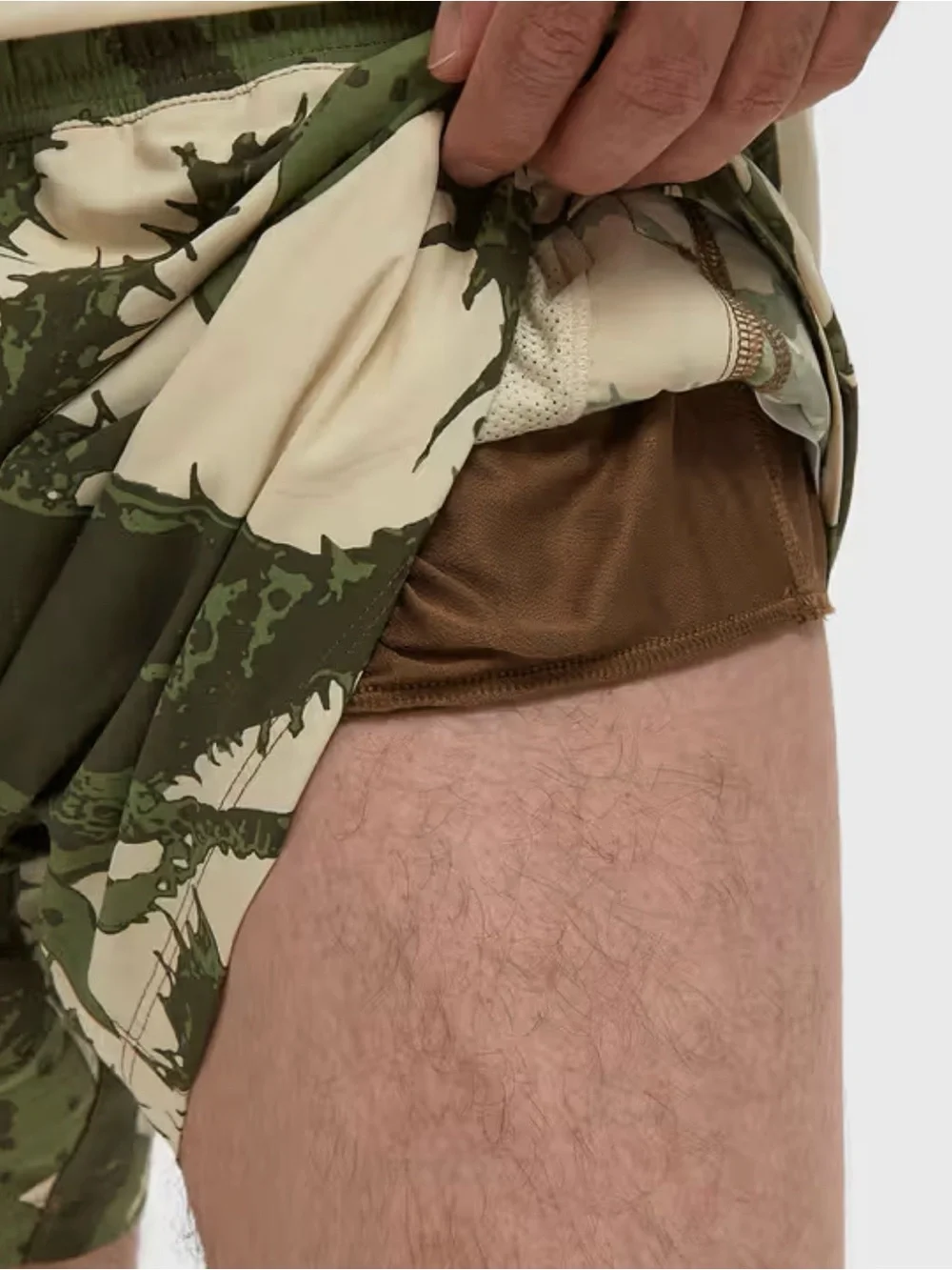 Nike ACG Men's Camo Olive Print Shorts
