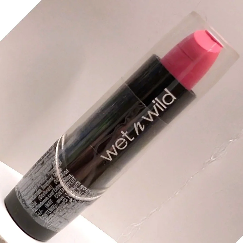 DAMAGED‎ TIP New Wet N Wild Silk Finish Lipstick 517C 15 Minutes Pink Makeup