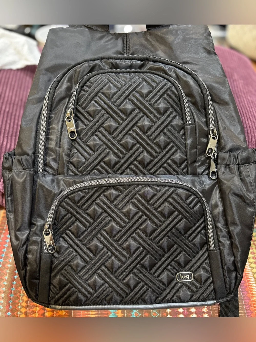 Lug Hatchback 3 Backpack. Black. NWOT