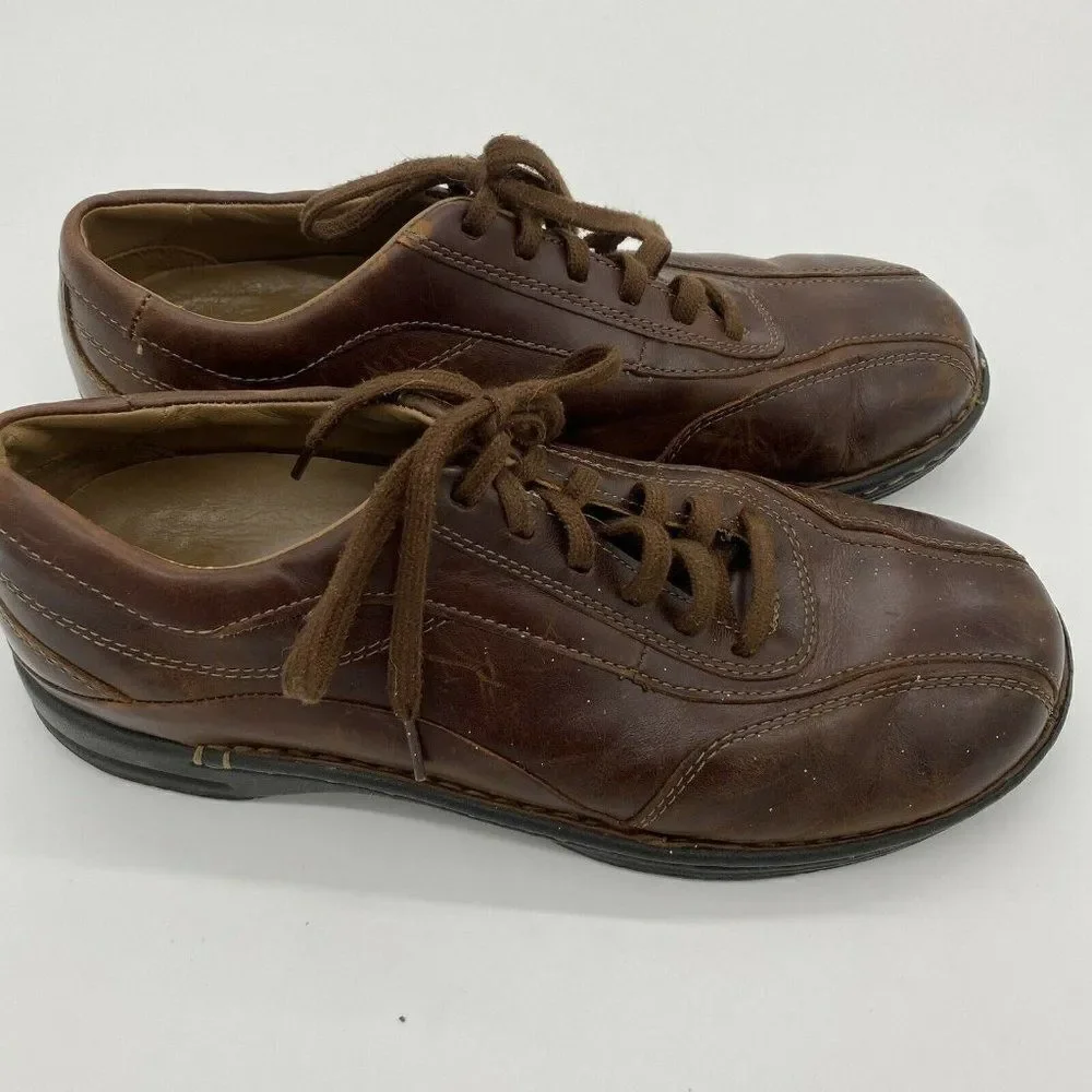 L.L. Bean Shoes Sz 10.5 Brown Derby Oxfords Leather Men