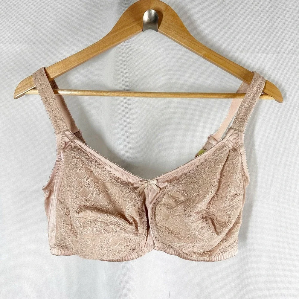 Amoena Ina SB 44137 Nude Mastectomy Post Surgical Bra Size 40DD