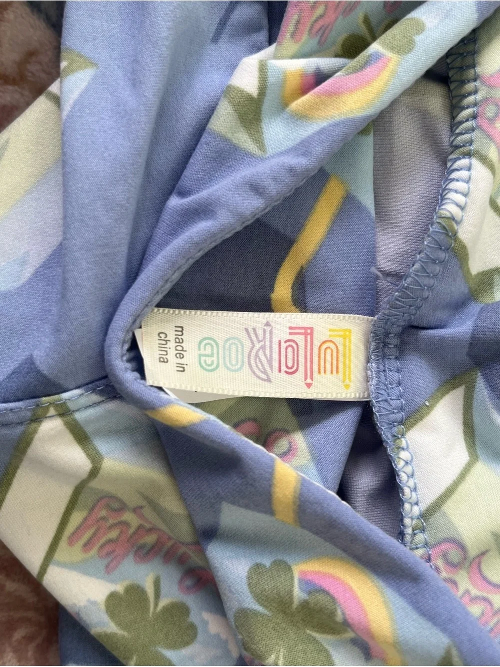 LuLaRoe Mixed Printed‎ Leggings Bundle - Blue, Coral, Gray, Multicolor, Teal