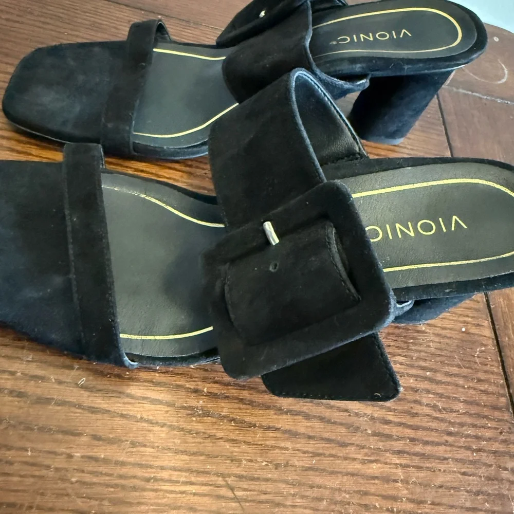 Vionic suede leather