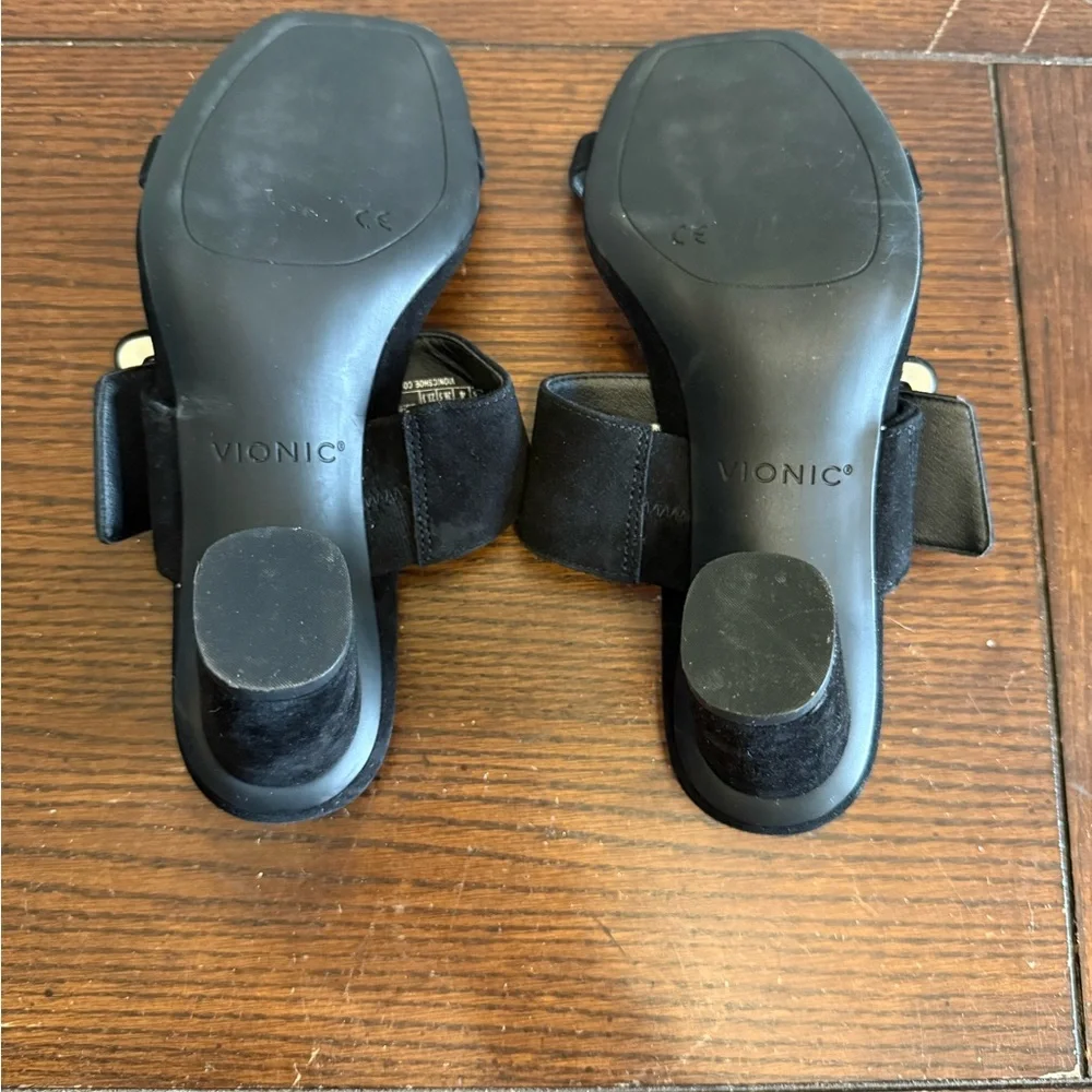 Vionic suede leather