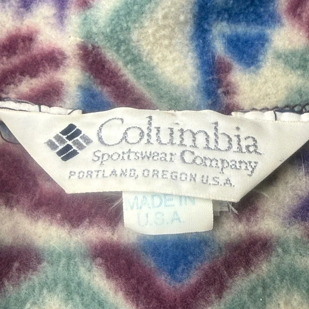 Columbia vintage sportswear