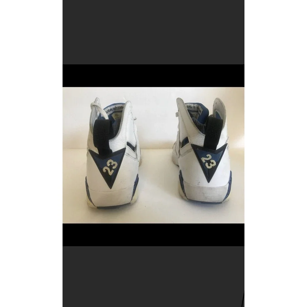 NIKE AIR‎ JORDAN VII 7 RETRO DMP ORLANDO MAGIC White Blue Size 10.5 304775-161