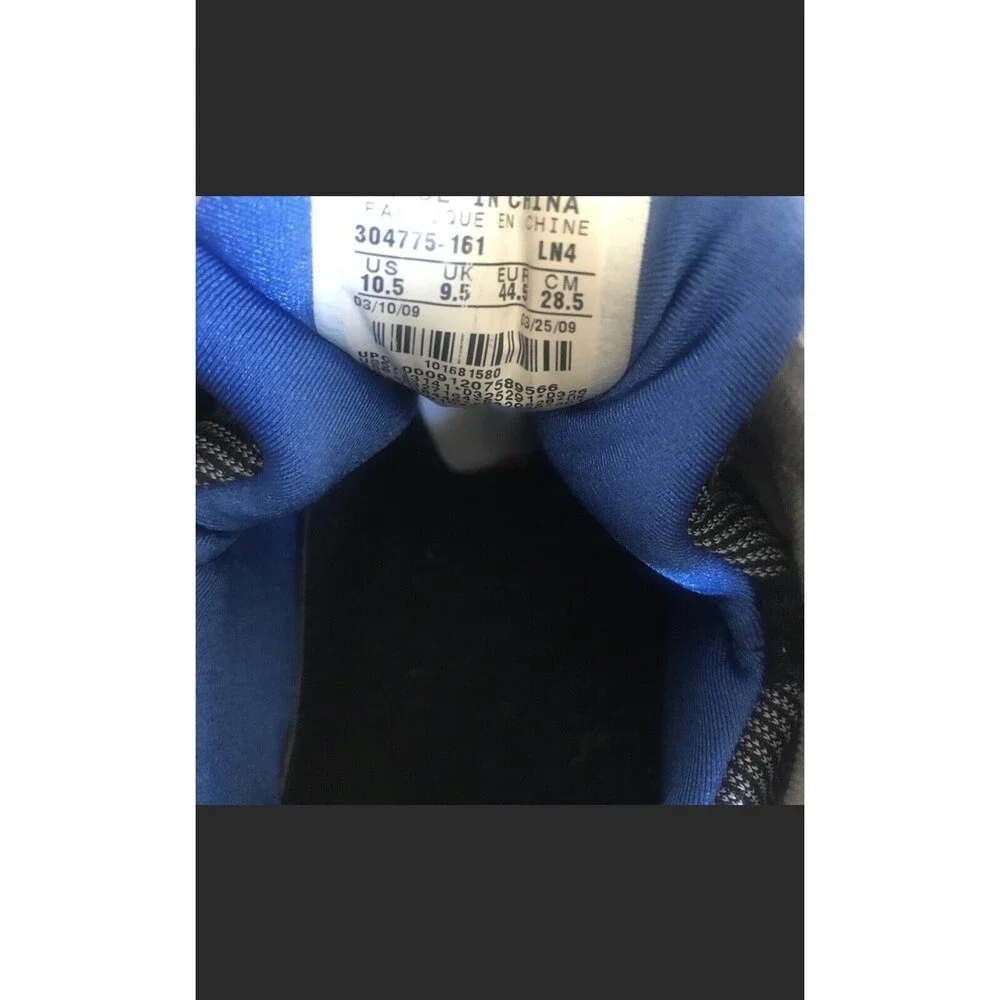 NIKE AIR‎ JORDAN VII 7 RETRO DMP ORLANDO MAGIC White Blue Size 10.5 304775-161
