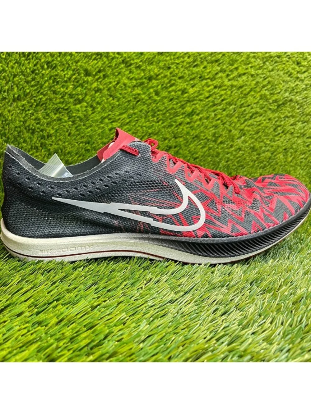 Nike ZoomX Dragonfly Bowerman Mens Size 14 Black Red Running‎ Track Spikes Shoes