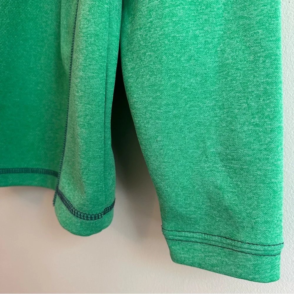 Pebble Beach Performance Quarter‑Zip Pullover Men’s Medium | Green Athletic Golf