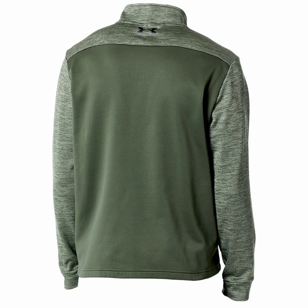 Under Armour Fleece Quarter Zipper‎ ColdGear Sweater Green Pullover
