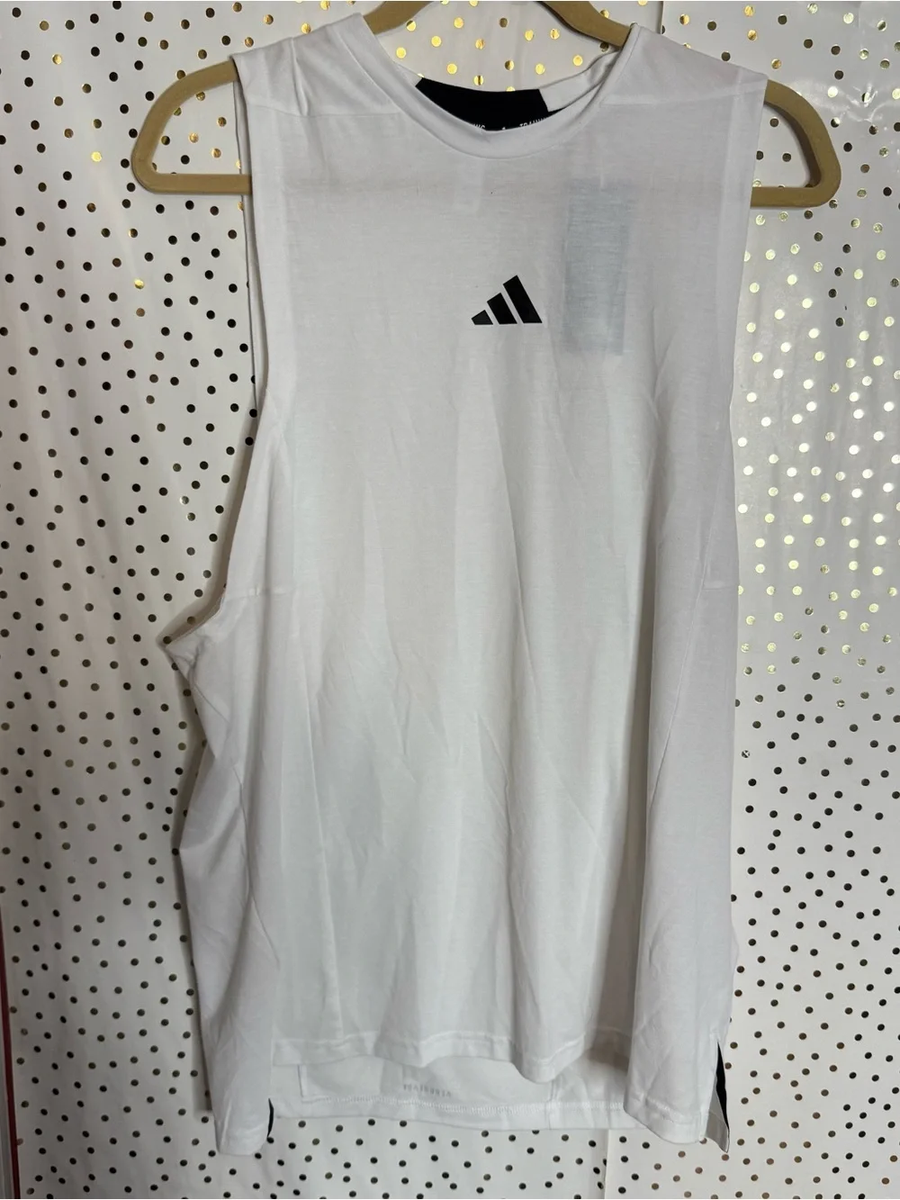 adidas breathable black sleeveless