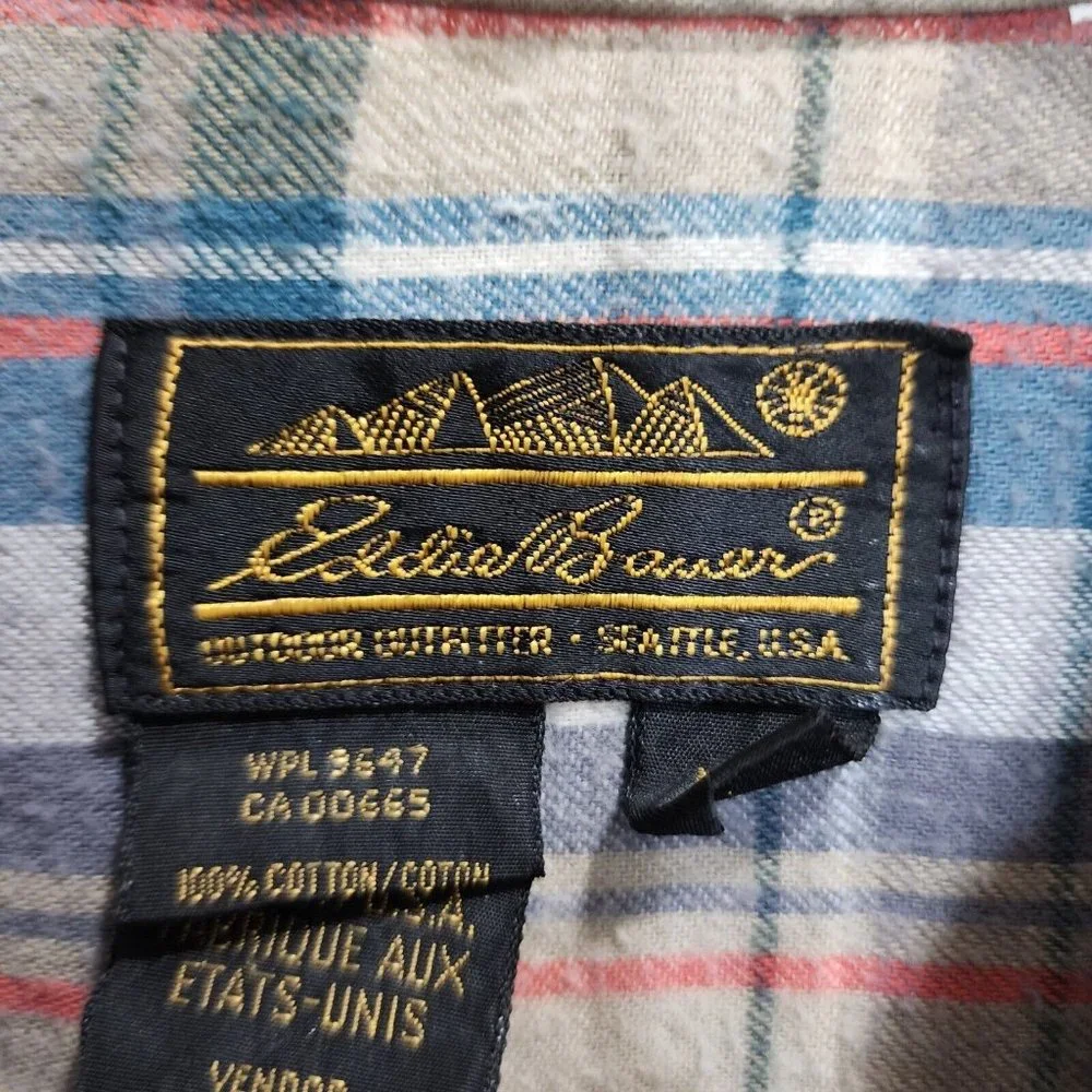 Eddie Bauer usa flannel