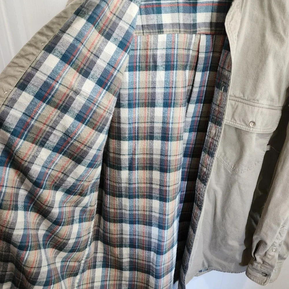 Eddie Bauer vintage shacket mens
