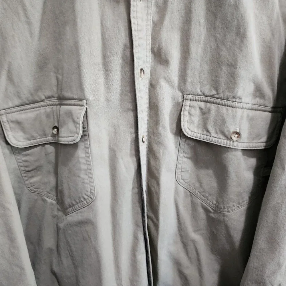 Eddie Bauer plaid large vintage