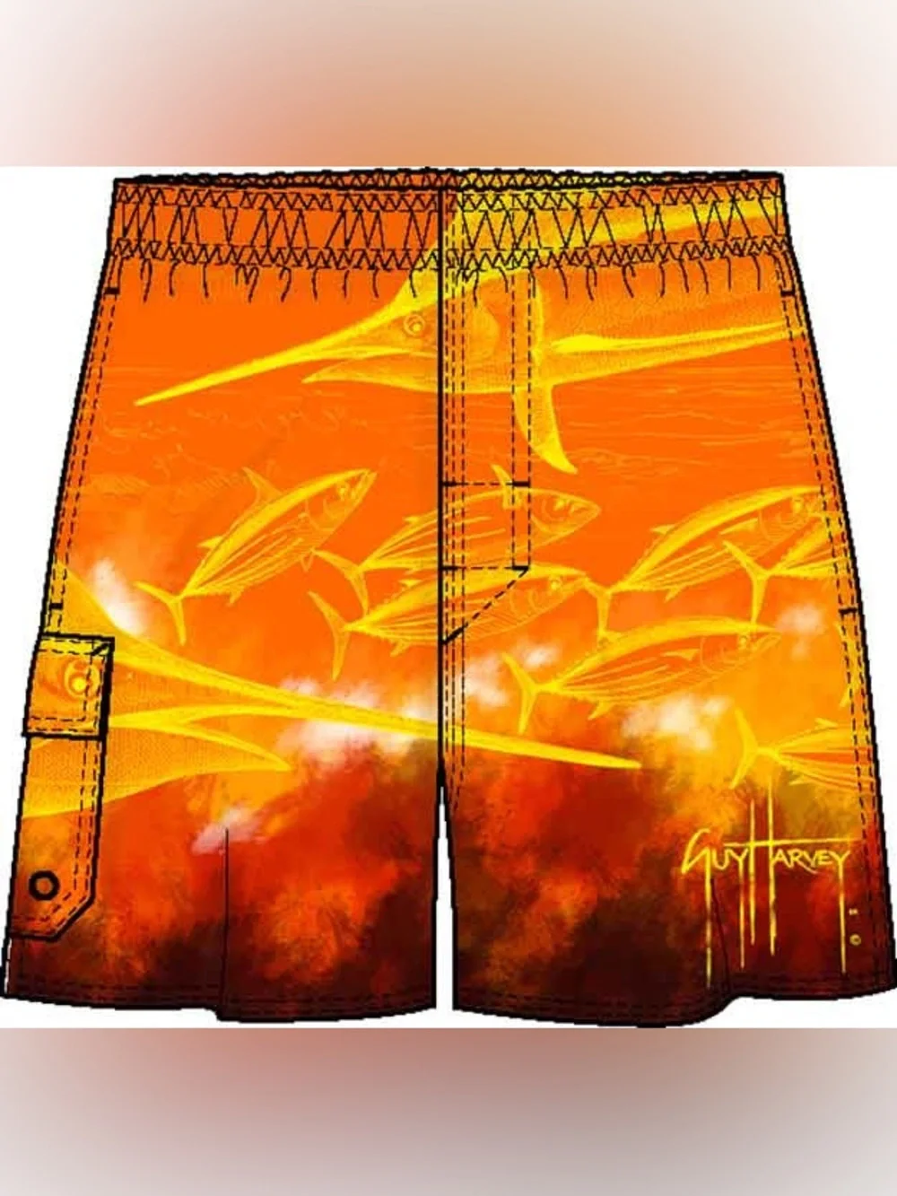 Guy Harvey excellent drawstring