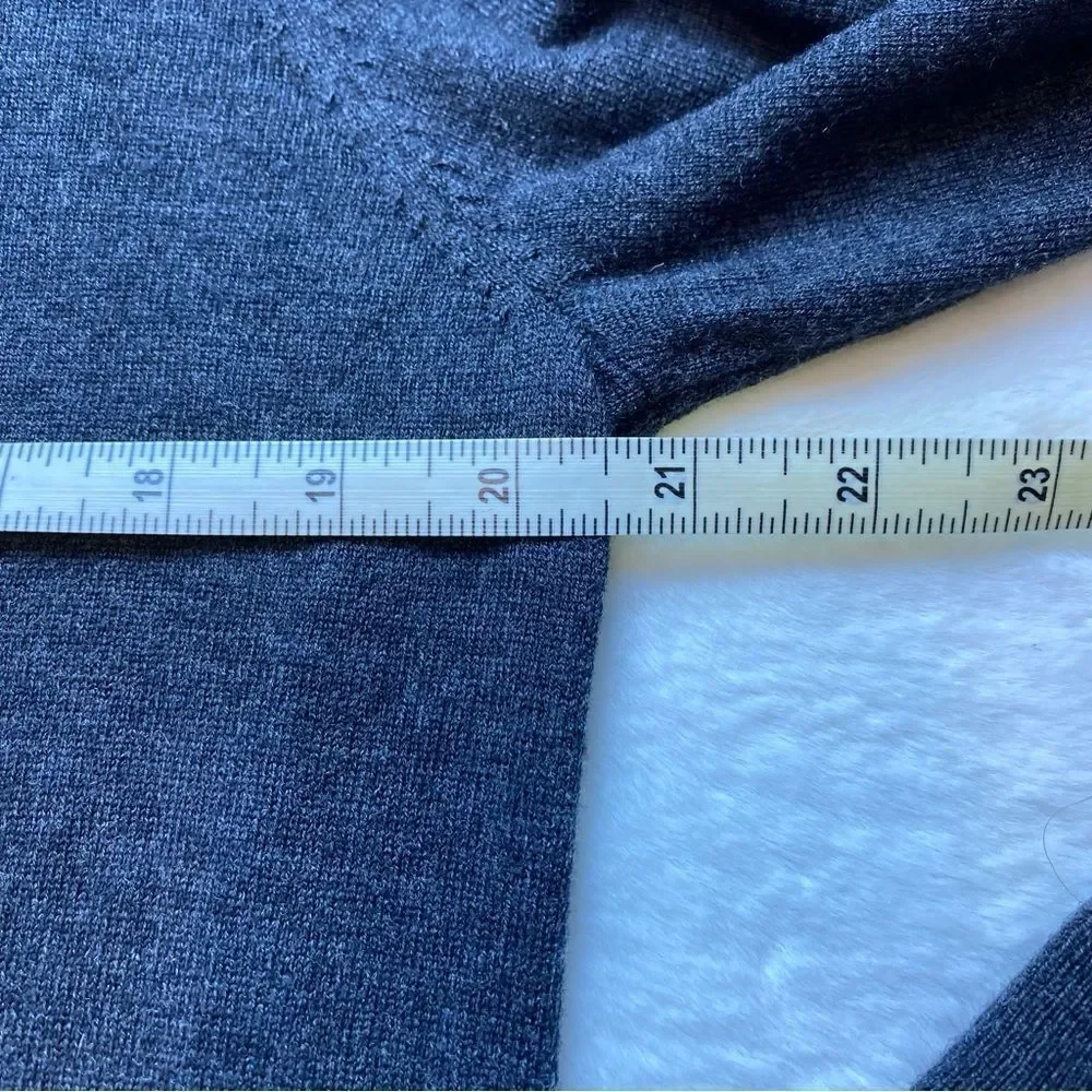 Refectory British Inspired 1/4 Zip Long Sleeve Sweater Size Large