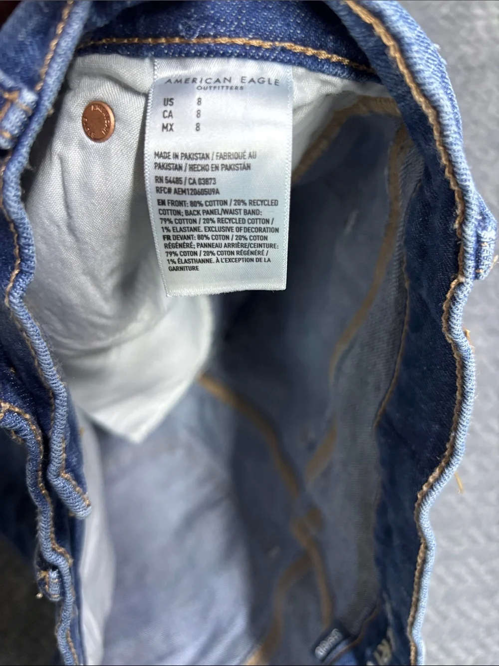 American Eagle Outfitters styling belt raw