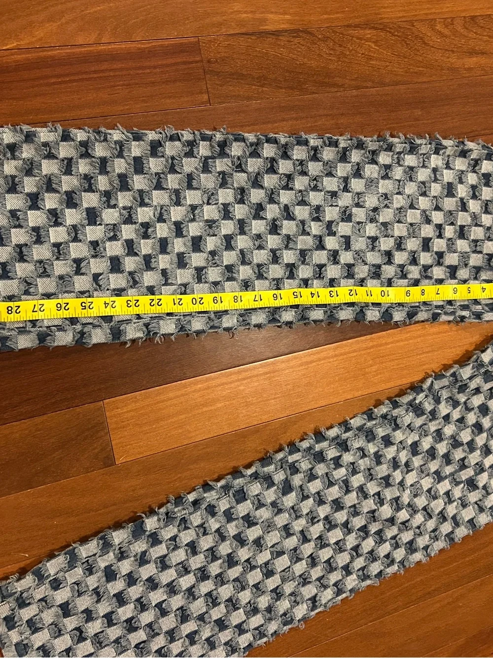Jaded London Checkerboard Distressed Jeans waist 24