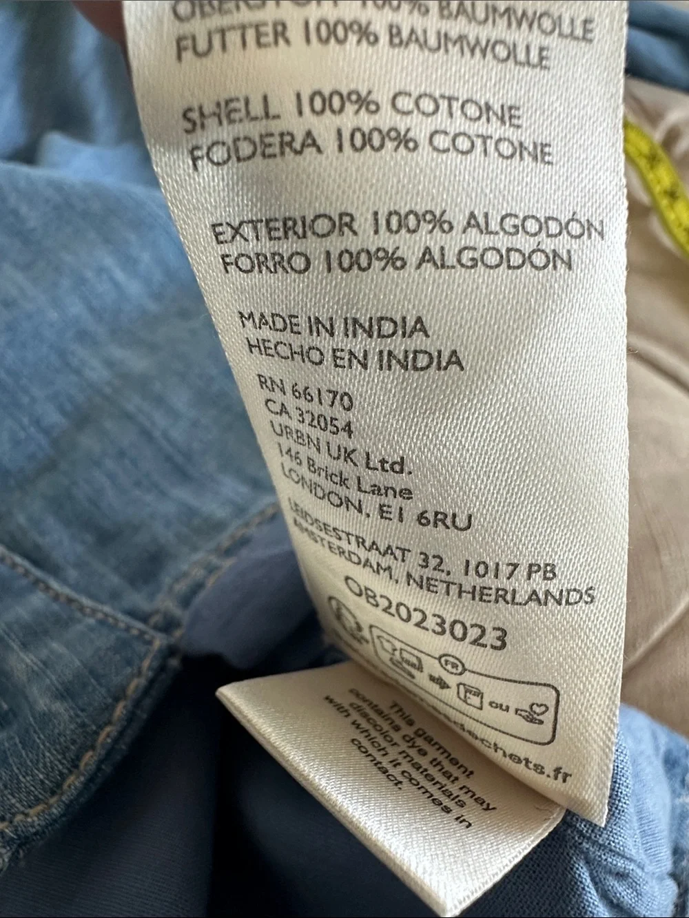 Free People lightweight denim