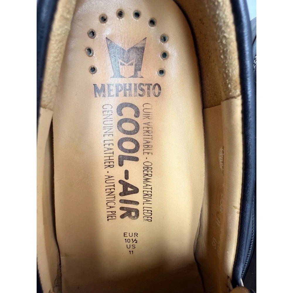 Mephisto Cool-Air Mens Brown Suede Leather Loafers Size 11 US 10.5 EU