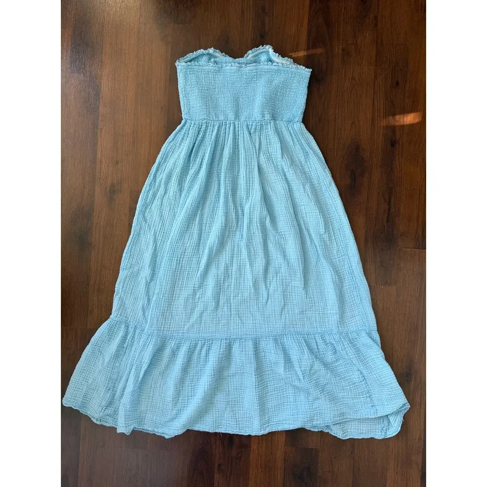 Anthropologie gauze maxi