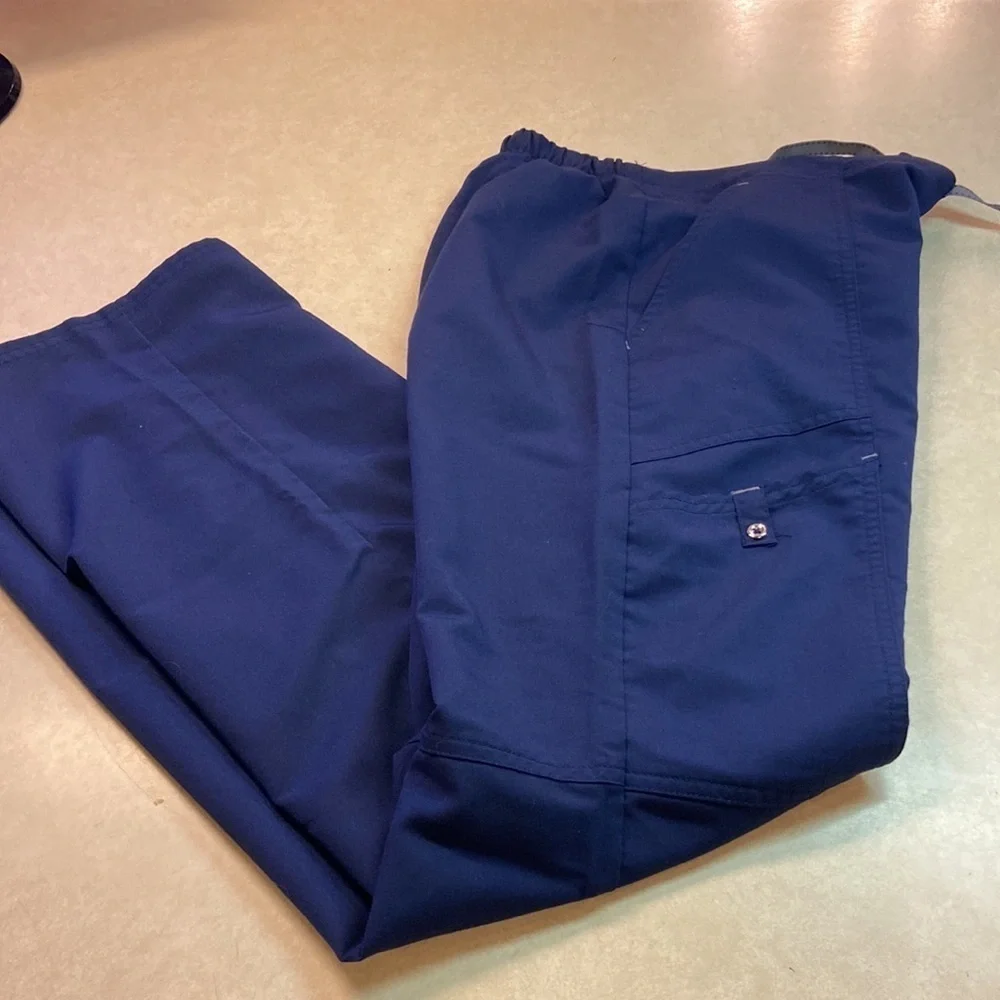 Scrubstar Scrub Pant Indigo XS Polyester/Rayon Pull-on