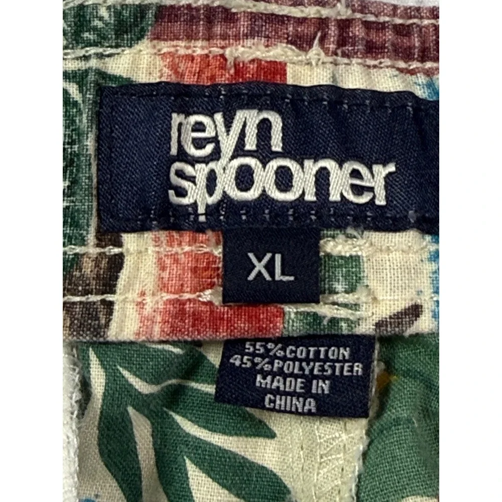 Reyn Spooner Shorts XL Mele Kalikimaka Christmas Santa Hawaiian Tropical Resort