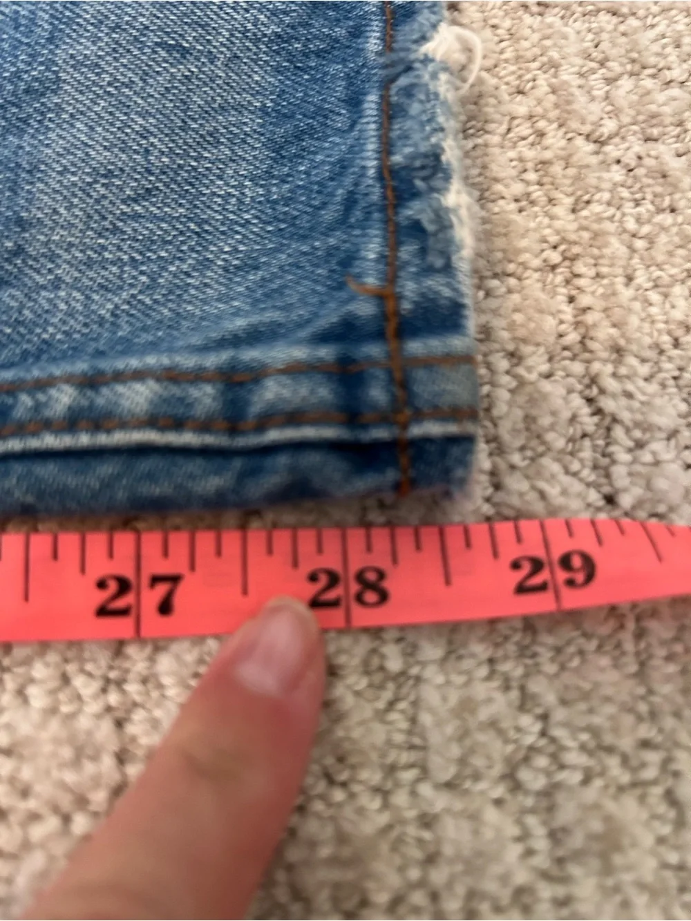Madewell low slung