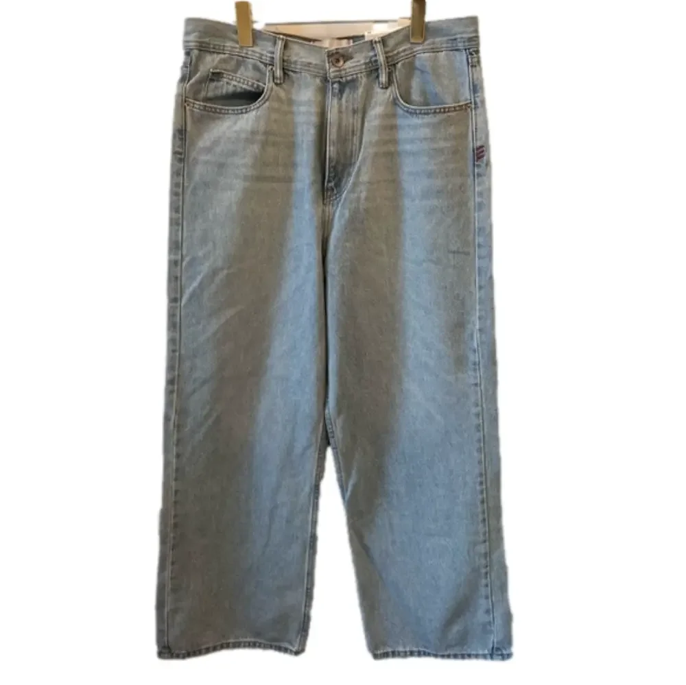 BDG Baggy Fit Light Blue Wash Size 34x32 Jeans Urban Outfitters Denim NEW