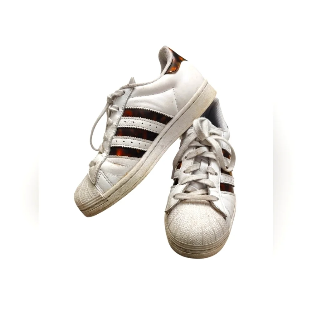 Adidas Classic Superstar Tortoiseshell Sneakers, 6.5