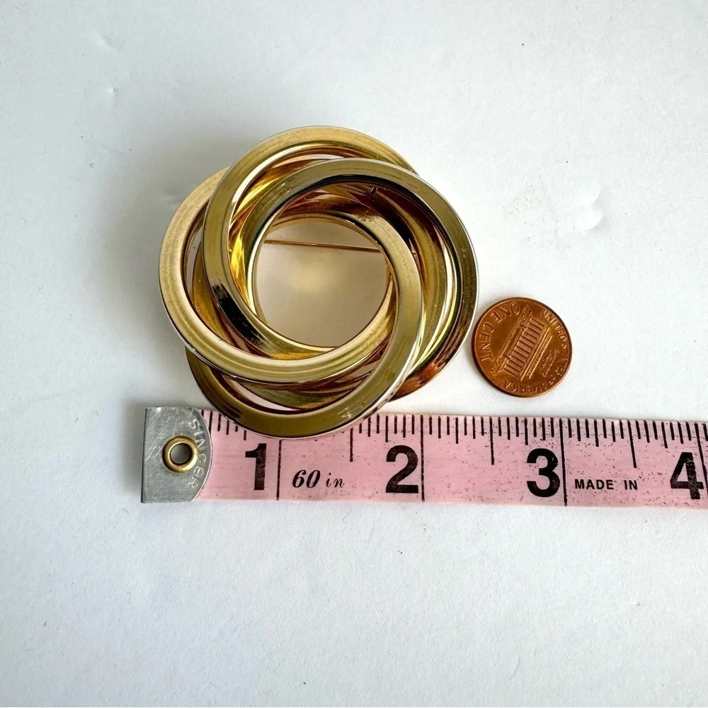 Vintage gold tone