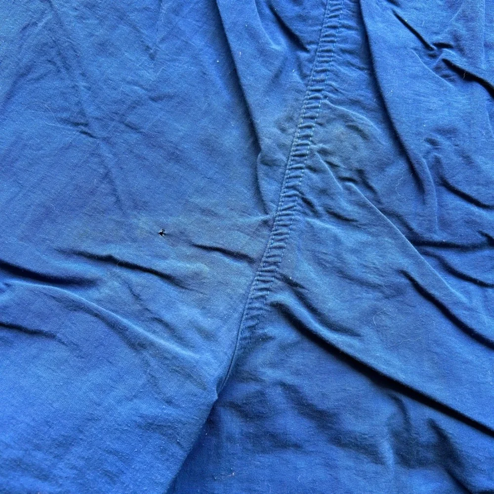 Vintage 90s Quiksilver Blue Nylon Swim Trunks Shorts Mens Large