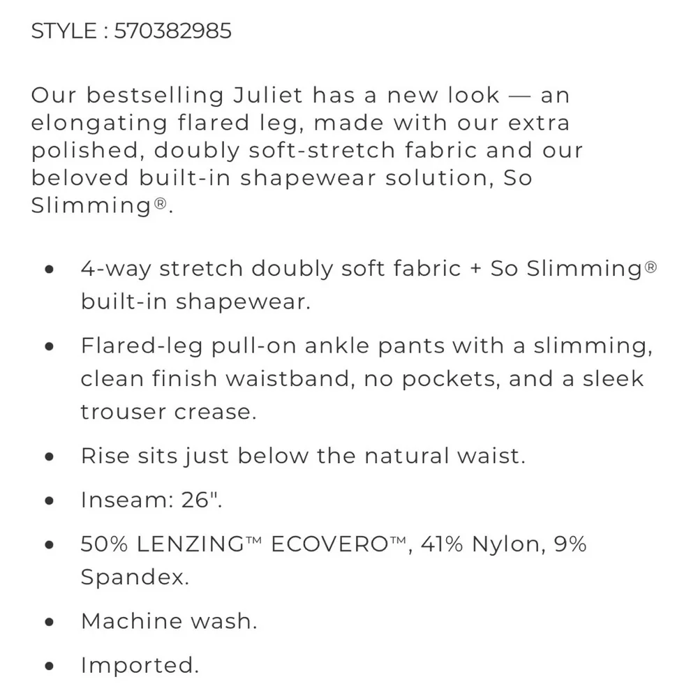 Chicos stretch knit