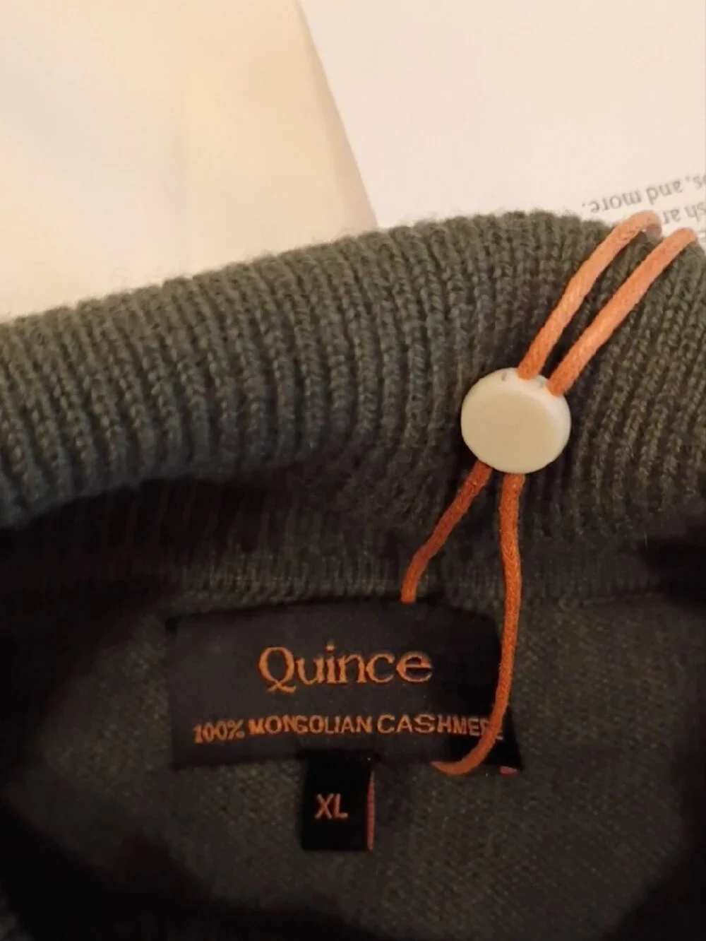 Quince cashmere turtleneck