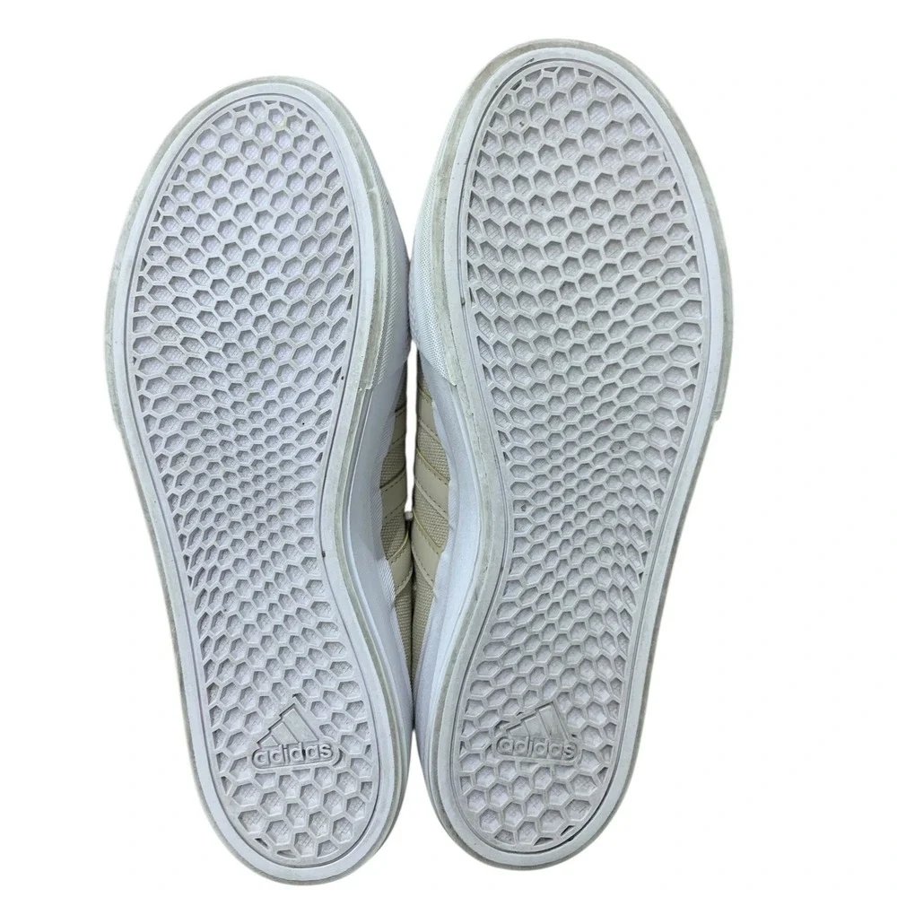 Adidas Bravado 2.0‎ Platform Skate Sneaker (Women) SZ 7 Beige/ beige/ white
