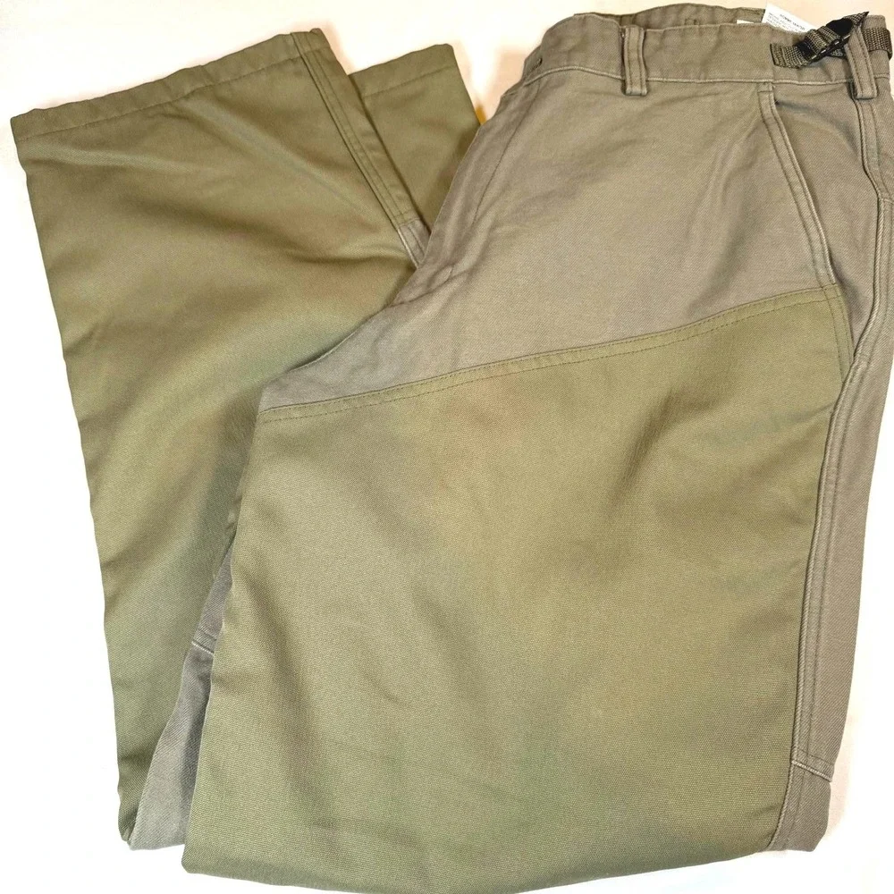 VTG Columbia Work Double Knee Pants‎  38x32 Regular Fit Straight Leg Brown