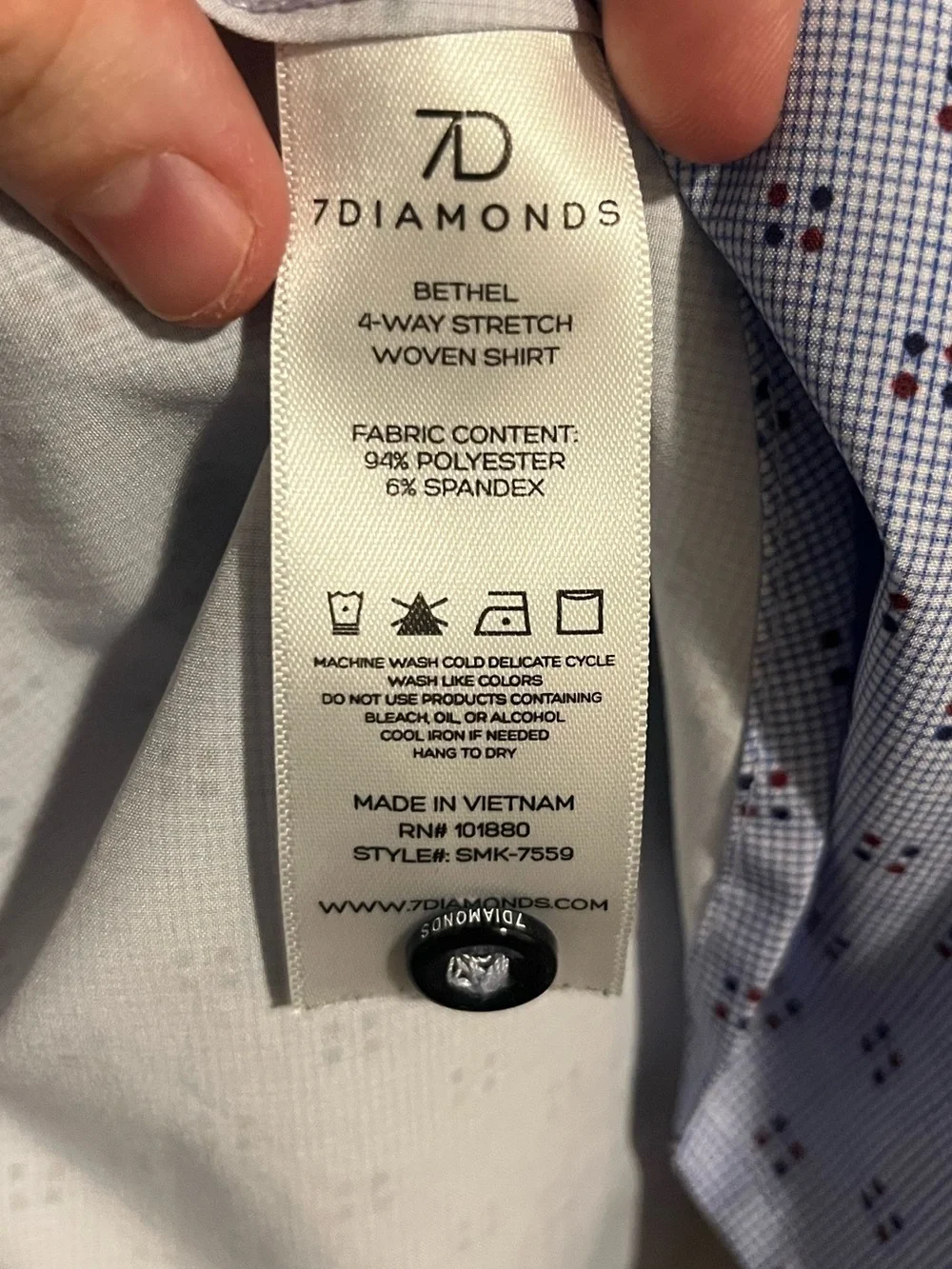7 Diamonds gently worn