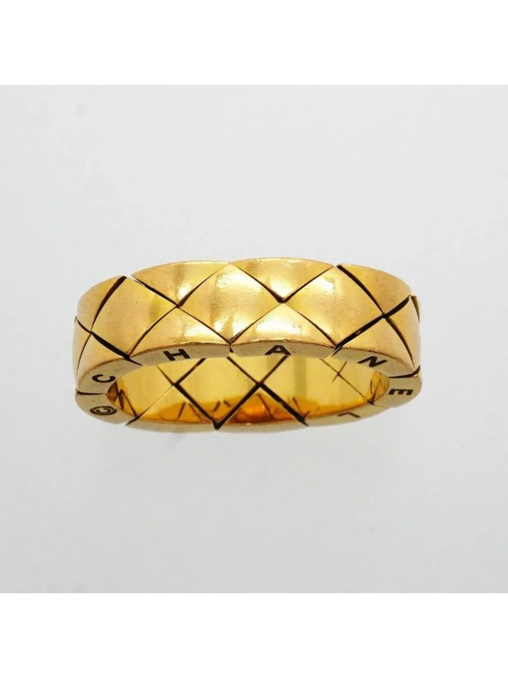 Chanel ring matelasse