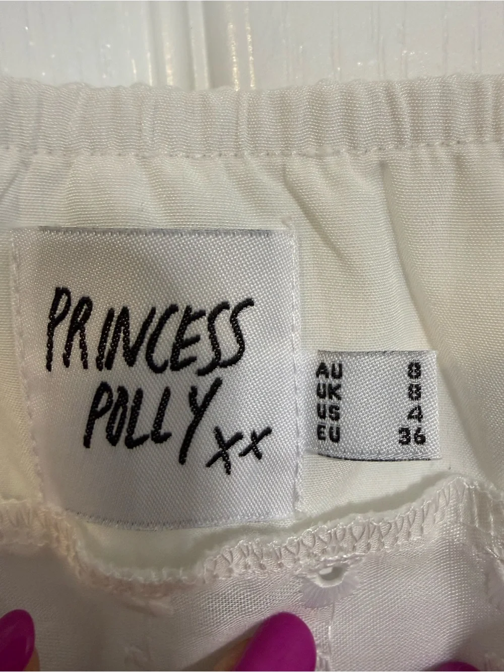 Princess Polly white flattering style