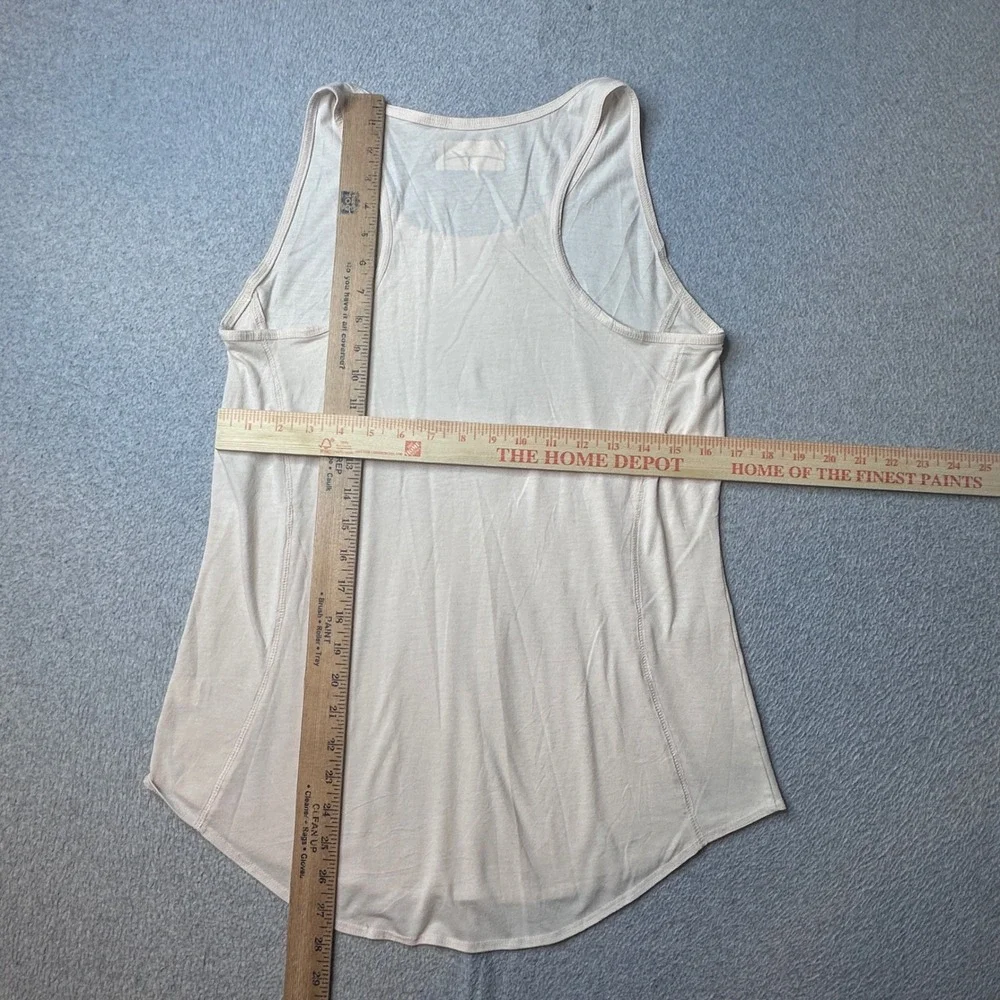 Magellan Tank Top Womens‎ L Cream Fish Gear MagChill Racerback Active 37376