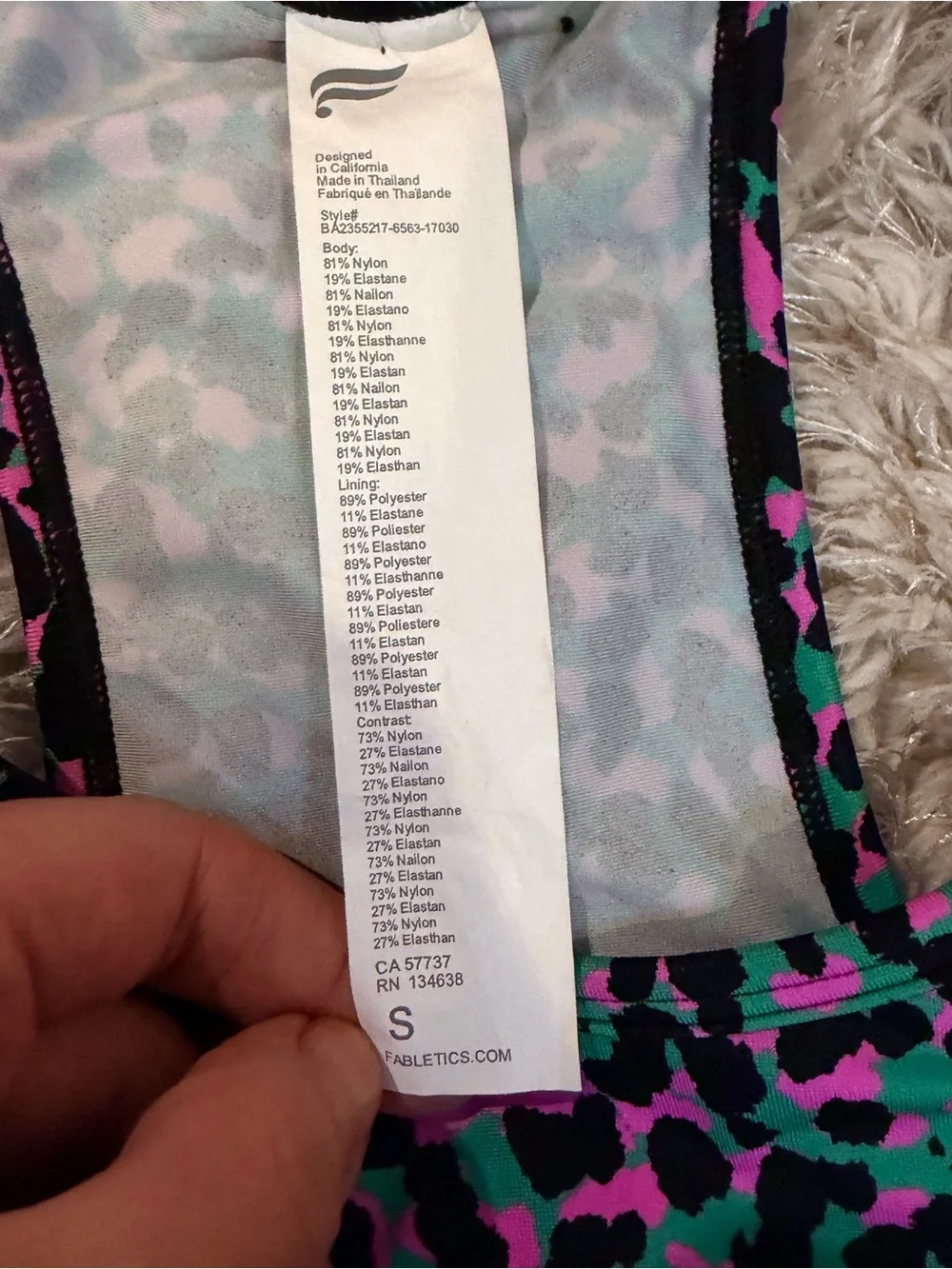 Fabletics Matching Workout Set - S