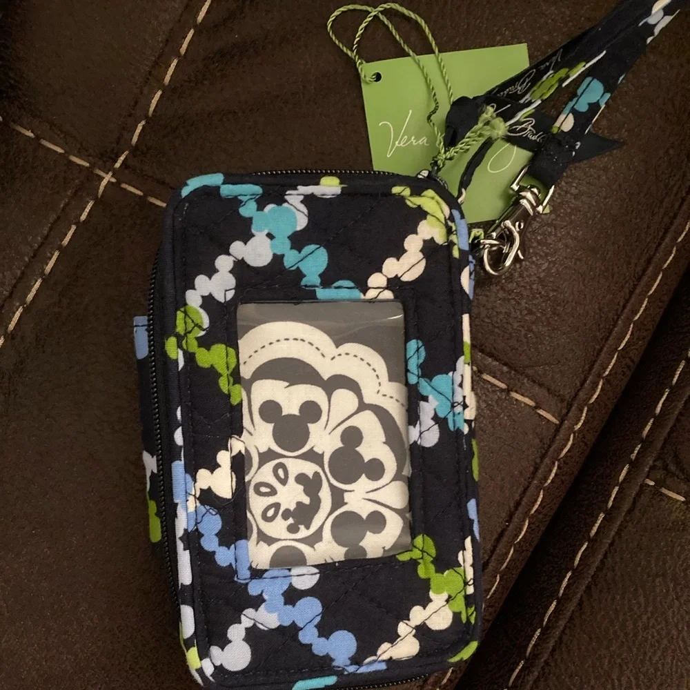Vera Bradley Where’s Mickey? Purse and wristlet‎ wallet bundle
