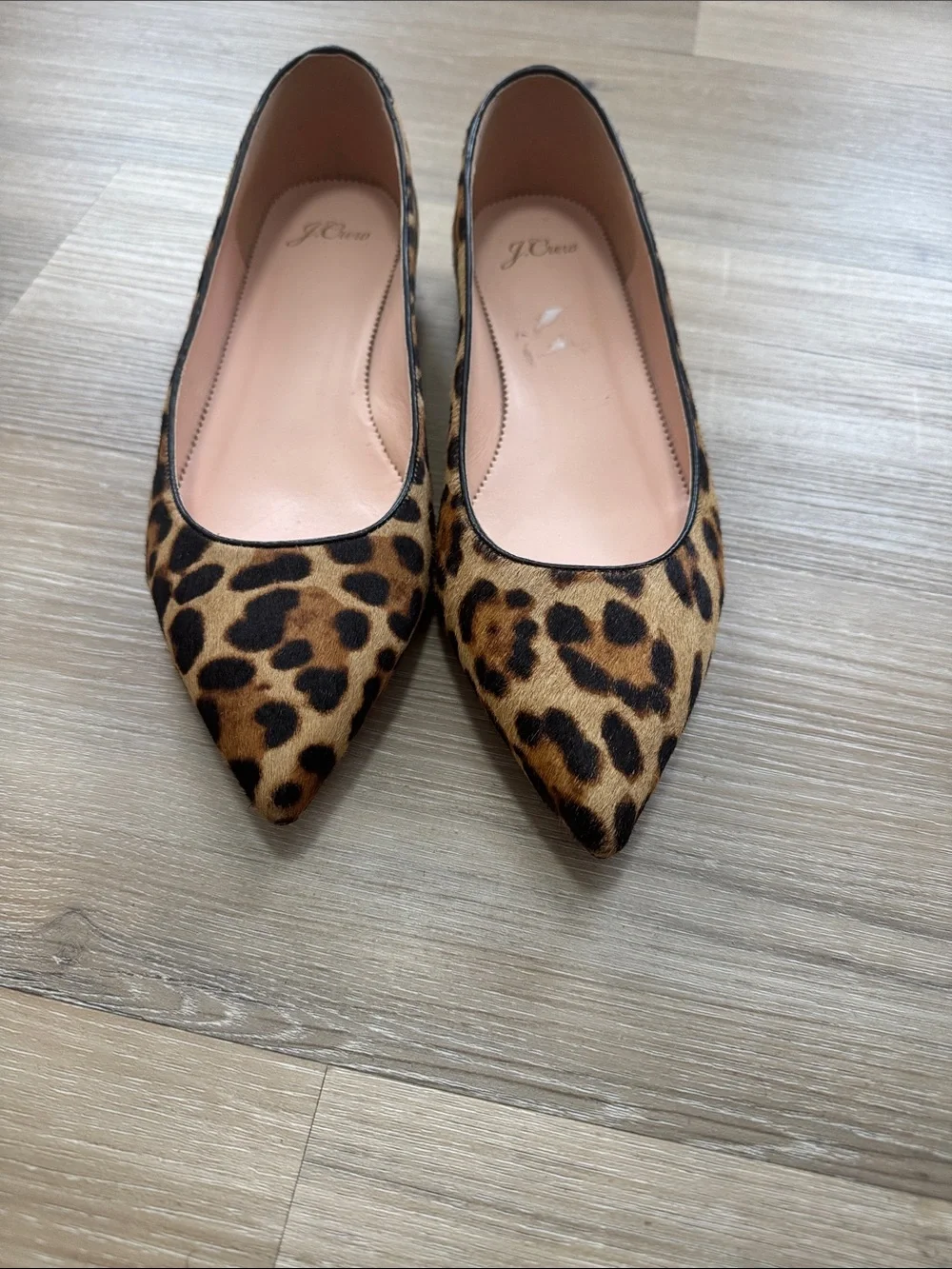 J. Crew leopard print