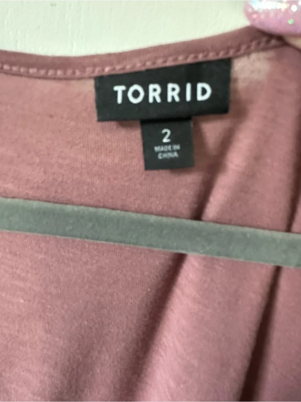 torrid pintuck gathers front