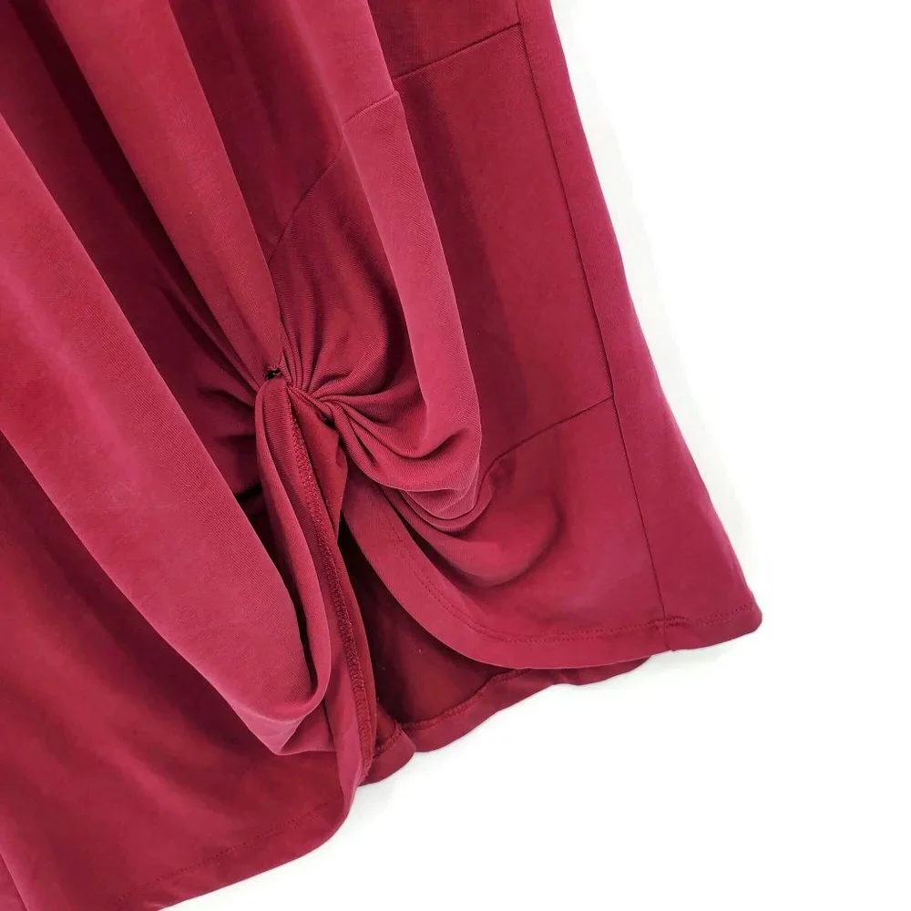 Chance‎ or Fate Short Sleeve Knot Front Top