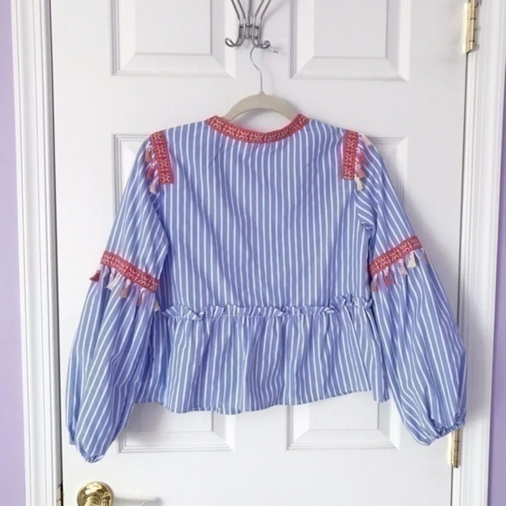 Multicolor open front top