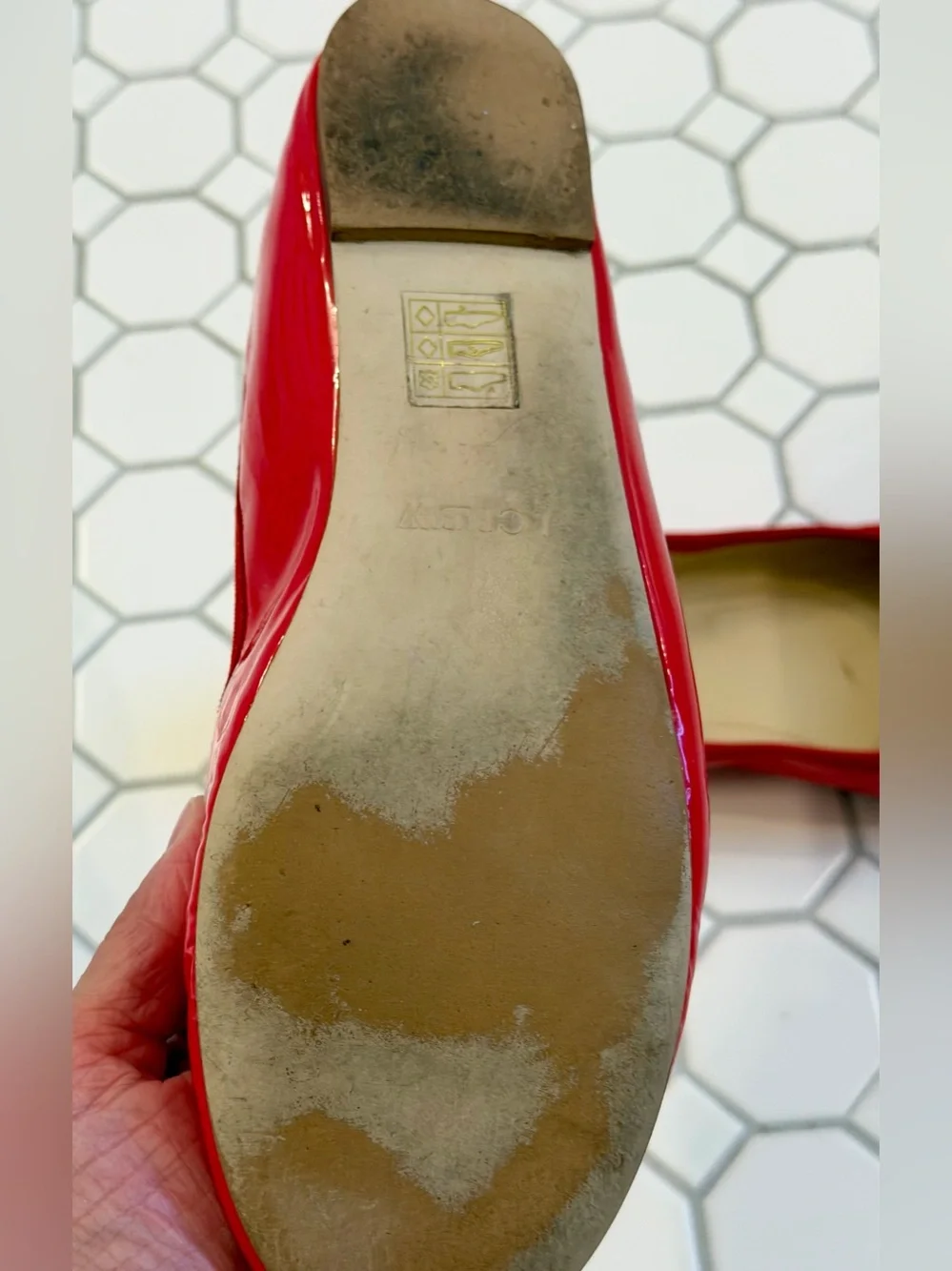 J. Crew patent leather