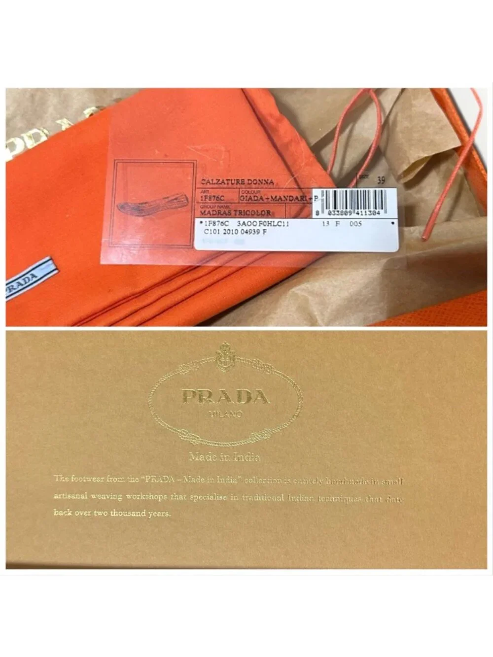 Prada ss2010 “made