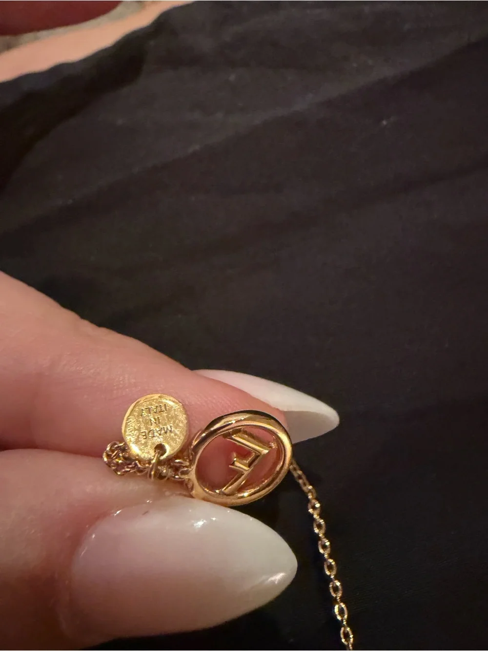 Fendi delicate gold
